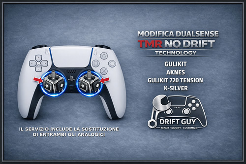 Riparazione stick drift ps5 - drift,
