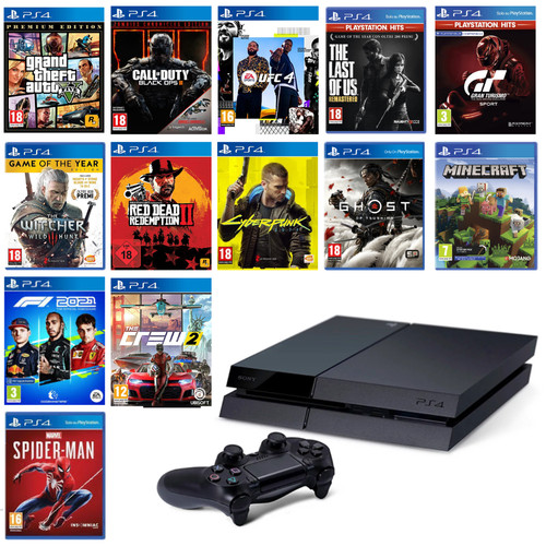 Playstation ps4 usata 500 gb - 4,